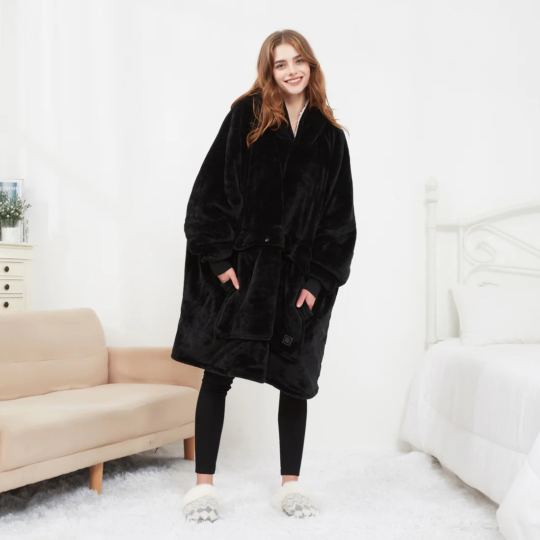 Cozy Fleece Blanket Hoodie
