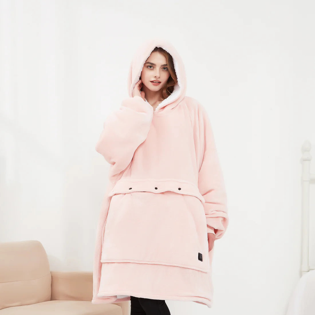 Cozy Fleece Blanket Hoodie