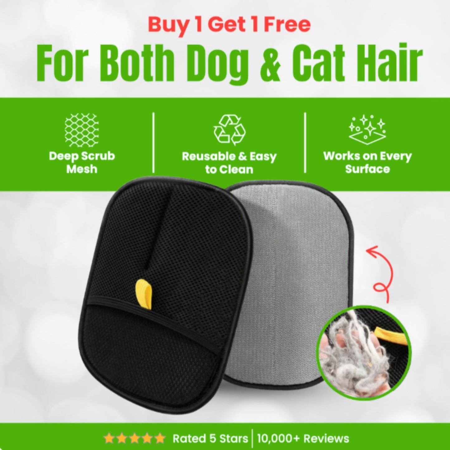 FurLift™ Pet Hair Remover Glove