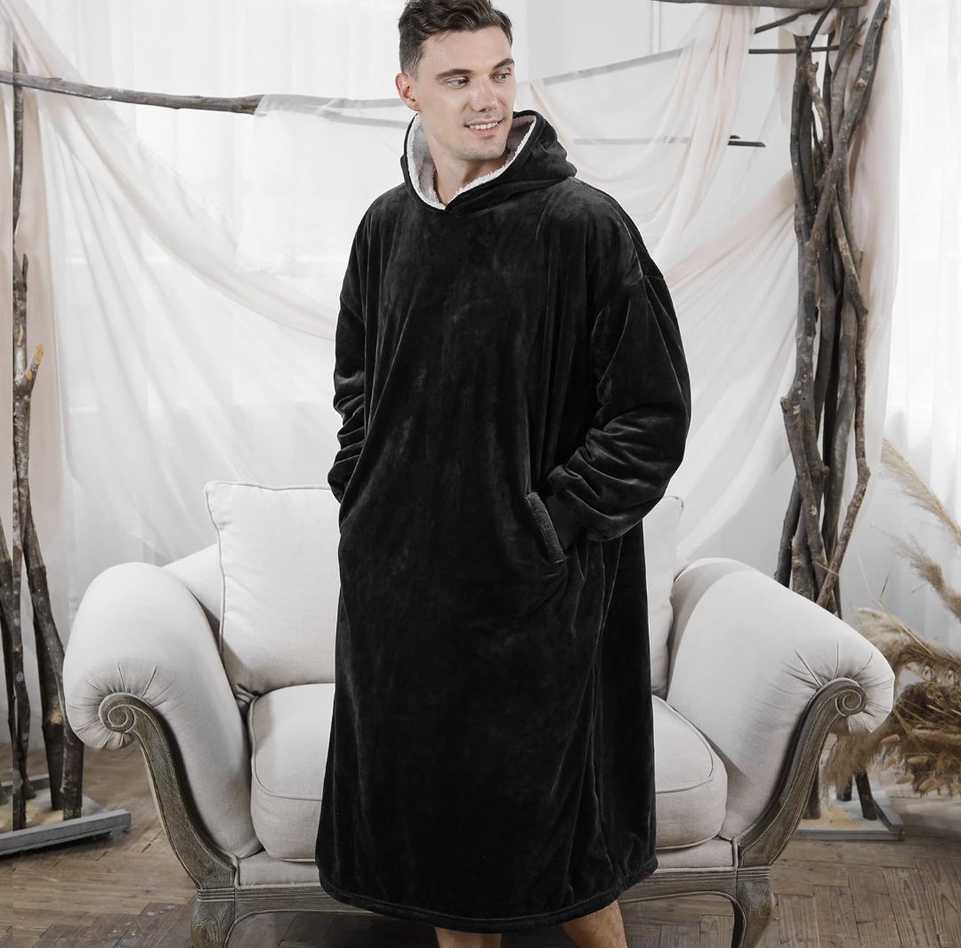 Cozy Fleece Blanket Hoodie