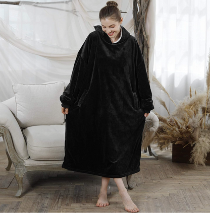 Cozy Fleece Blanket Hoodie