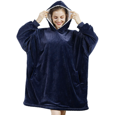 Cozy Fleece Blanket Hoodie