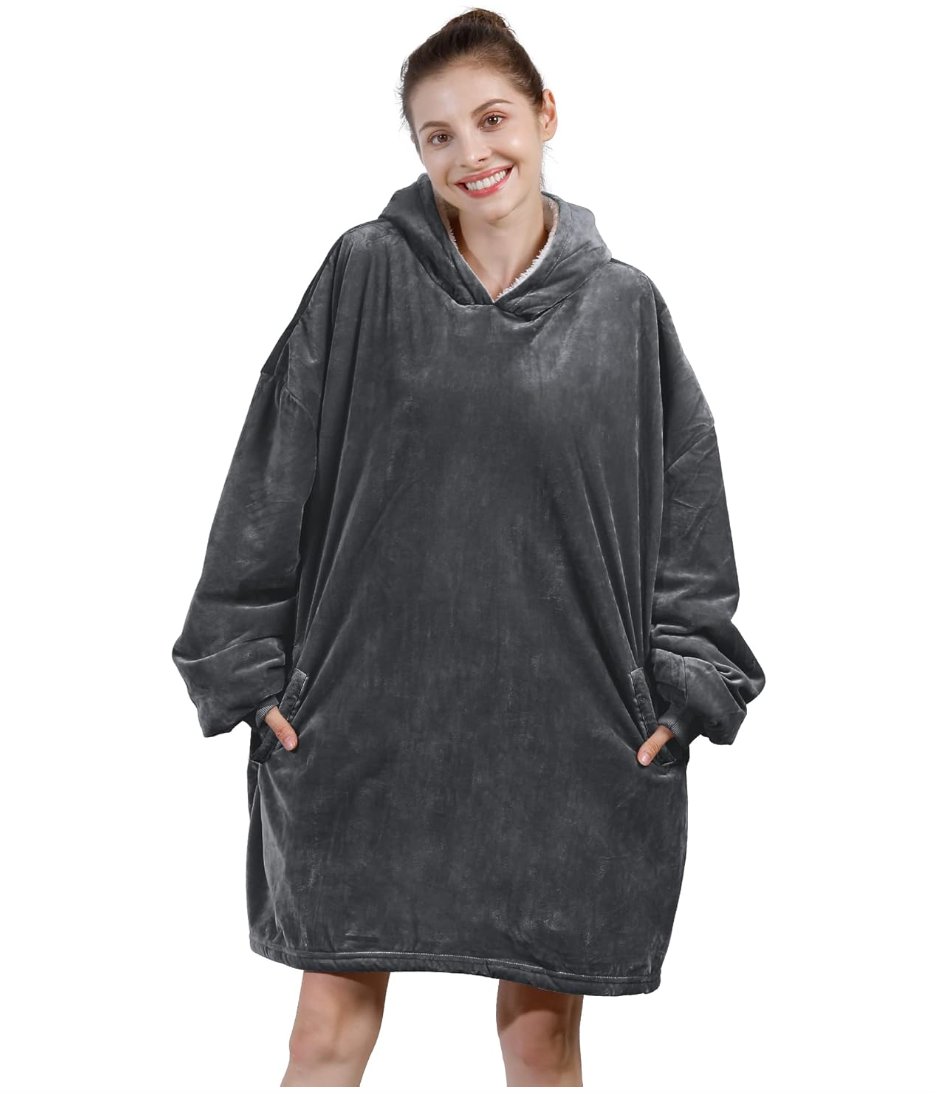 Cozy Fleece Blanket Hoodie