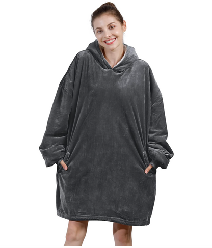 Cozy Fleece Blanket Hoodie