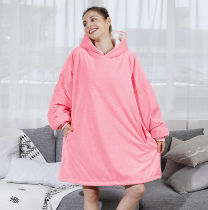 Cozy Fleece Blanket Hoodie
