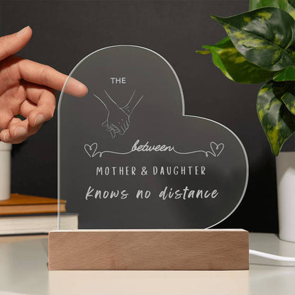 Mother/Daughter Bond Acrylic Plaque