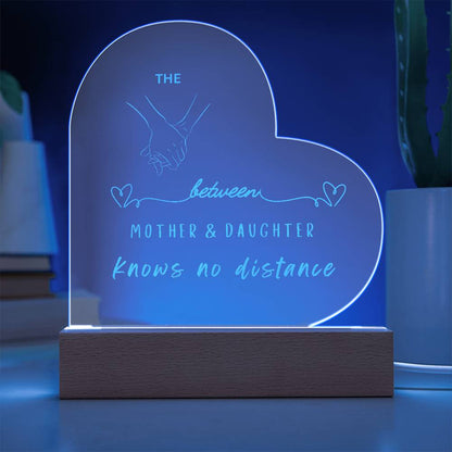 Mother/Daughter Bond Acrylic Plaque
