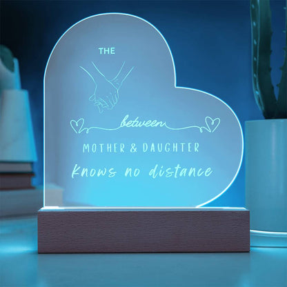 Mother/Daughter Bond Acrylic Plaque