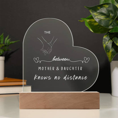 Mother/Daughter Bond Acrylic Plaque