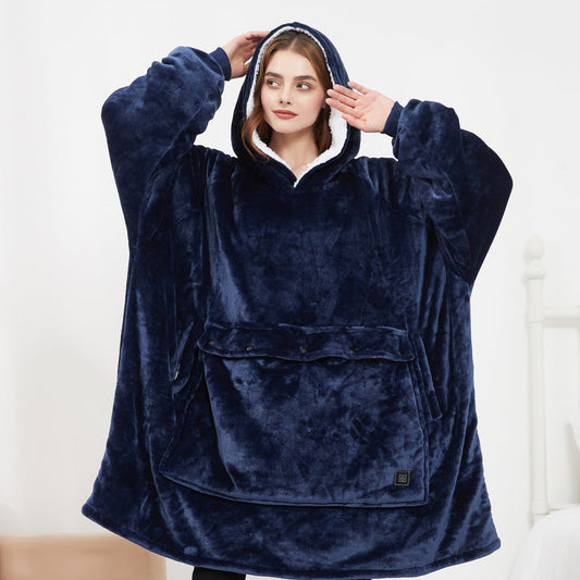 Cozy Fleece Blanket Hoodie